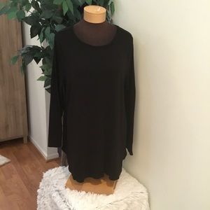 🎈. Old Navy black XXL long sleeve rounded hem